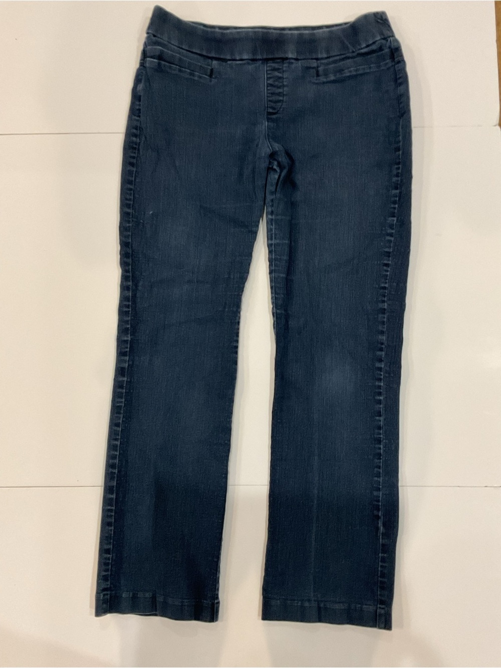 Lee Women's Style Up Dark Indigo Straight Leg / Boot-Cut Jeans